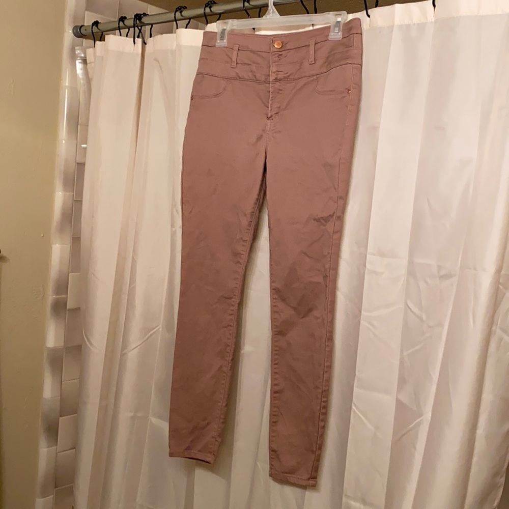 Light pink jeans